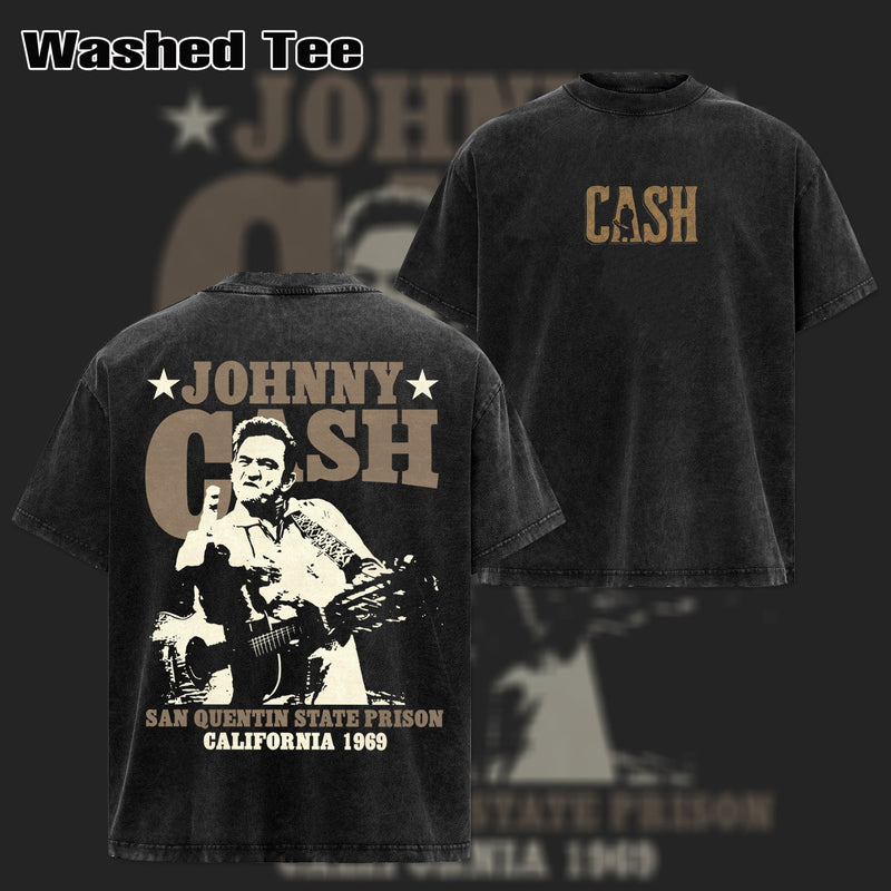 Vintage Johnny Cash San Quentin State Prison 1969 Shirt & Hoodie