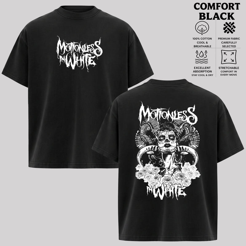Retro Motionless in White - Graphic Art' Poster T-Shirts , MIW T-Shirt & Hoodie
