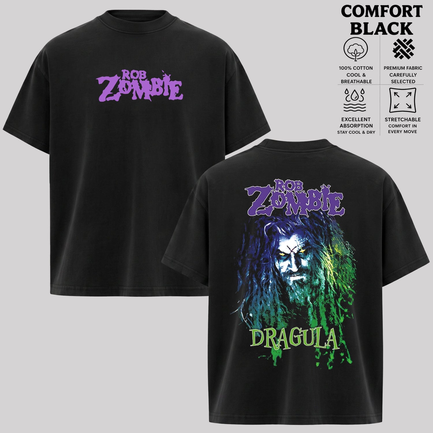 Vintage Rob Zombie Dragula T-Shirt & Hoodie