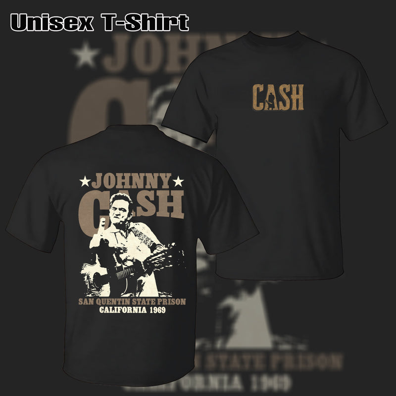 Vintage Johnny Cash San Quentin State Prison 1969 Shirt & Hoodie