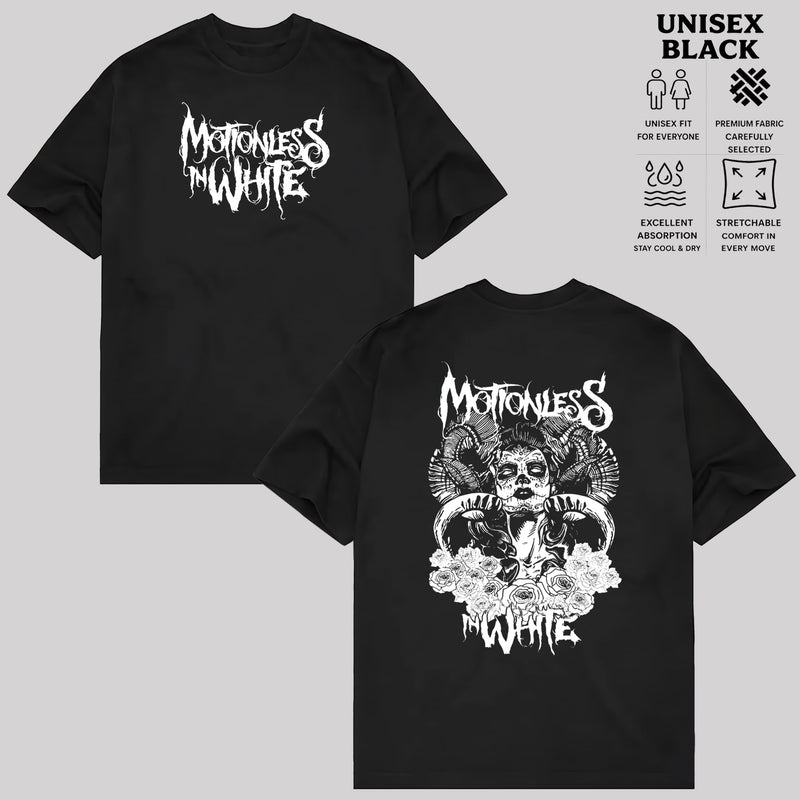 Retro Motionless in White - Graphic Art' Poster T-Shirts , MIW T-Shirt & Hoodie