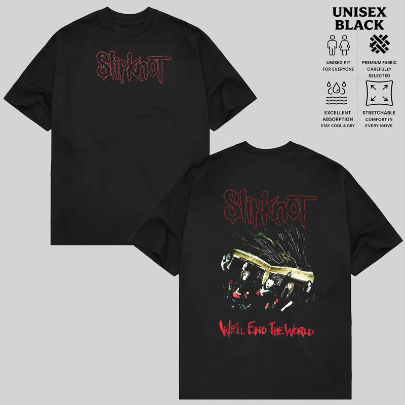 Vintage  Slipknot "We'll End The World" concert T-shirt & hoodie