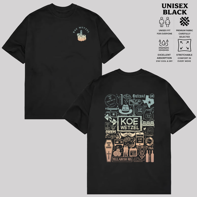 Vintage Koe Wetzel Sweet Dreams Shirt & Hoodie