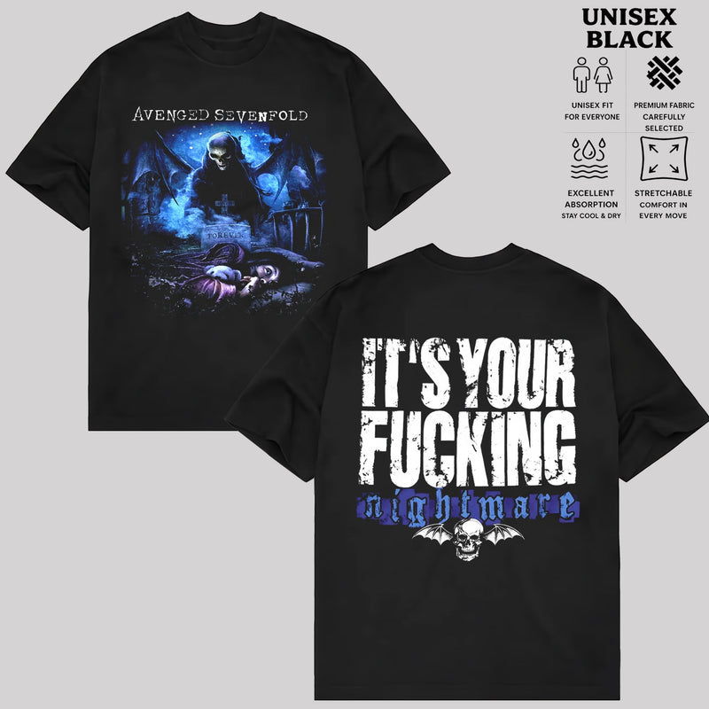 Avenged Sevenfold Winged Death A7X Rock T-shirt & Hoodie