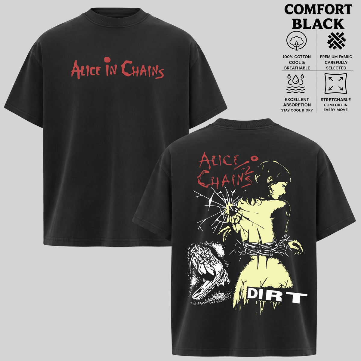 VINTAGE ALICE IN CHAINS DIRT T-Shirt & Hoodie