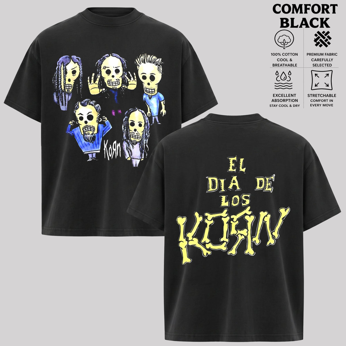 Vintage 2000 EL DIA DE LOS KORN T-Shirt & Hoodie