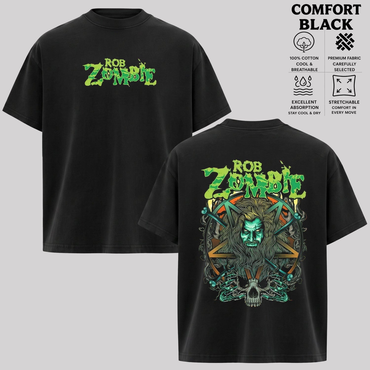 Vintage Rob Zombie Kids T-Shirts & Hoodie