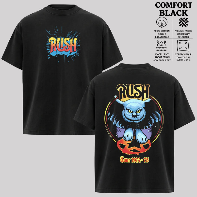 Rush Tour 1974-75 T-Shirt & Hoodie