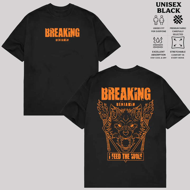 Vintage Breaking Benjamin I Feed The Wolf T-Shirt & Hoodie