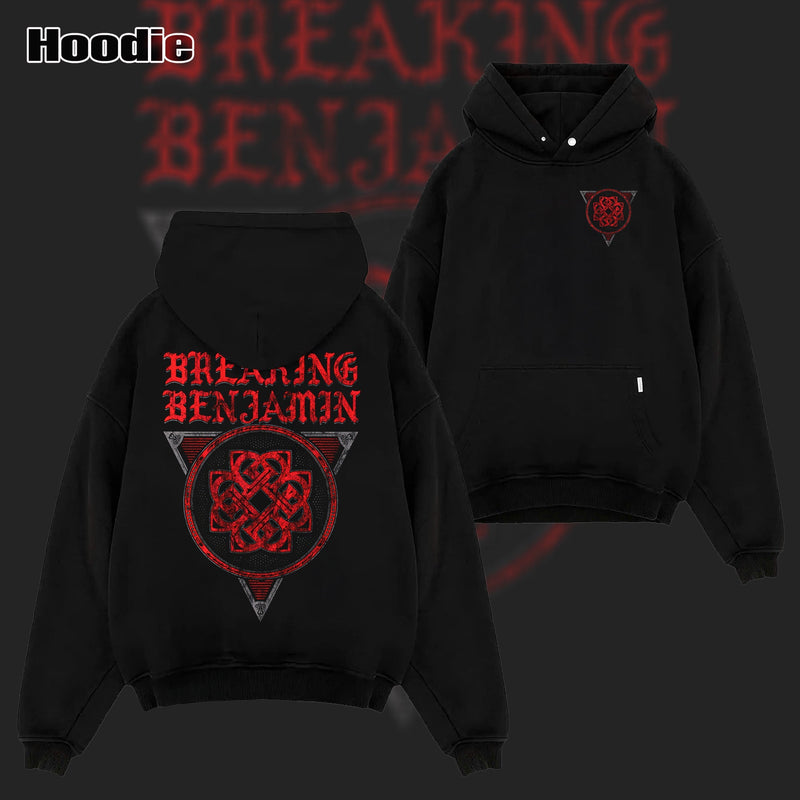 Breaking Benjamin 90s Vintage T-Shirt & Hoodie