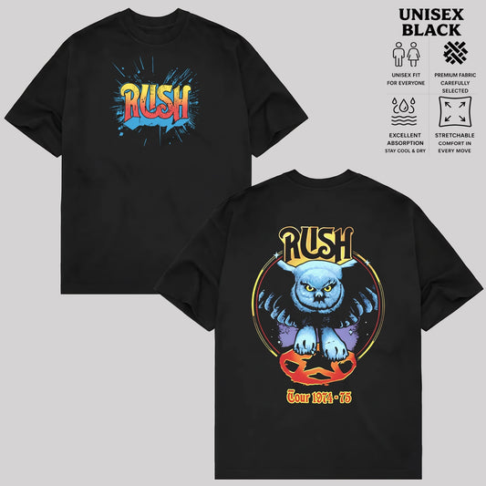 Rush Tour 1974-75 T-Shirt & Hoodie