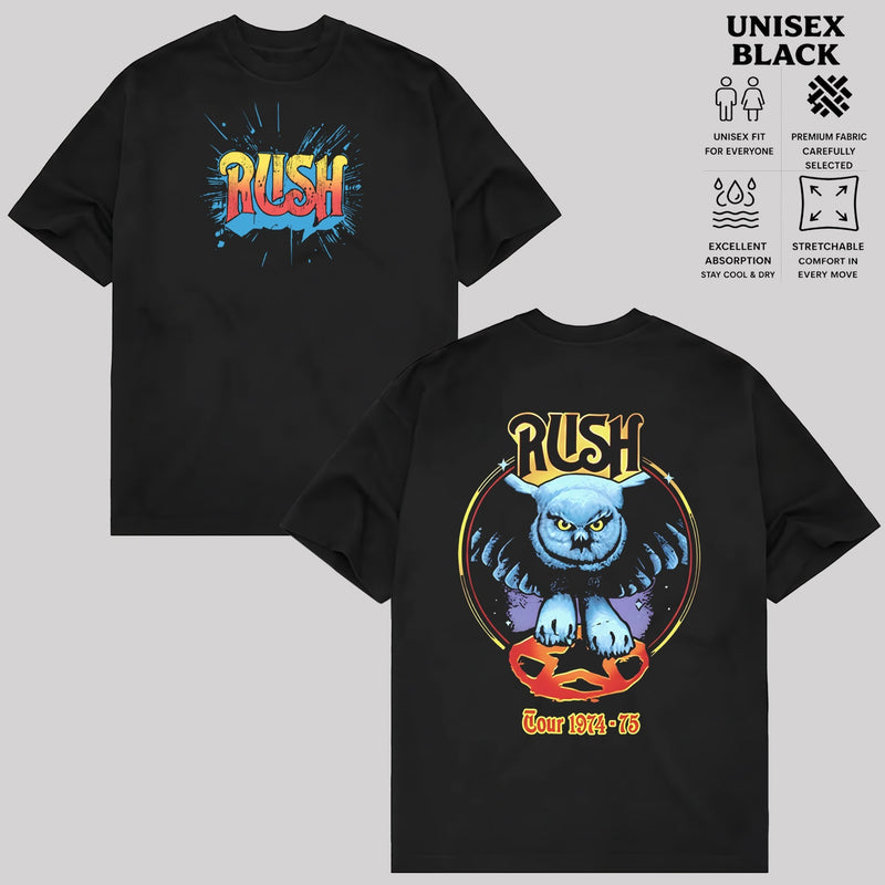 Rush Tour 1974-75 T-Shirt & Hoodie