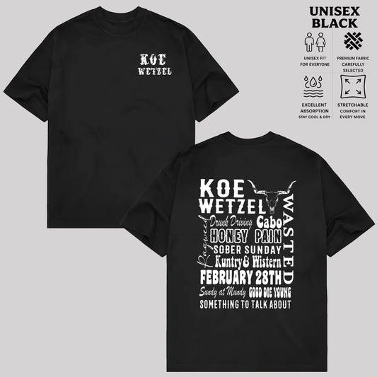 Koe Wetzel Vintage Country Music T-Shirt & Hoodie