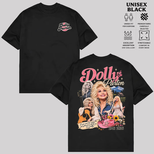 Dolly Parton Retro Graphic T-Shirt & Hoodie
