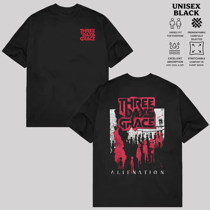Vintage Three Days Grace Alienation Tour T-shirt & hoodie