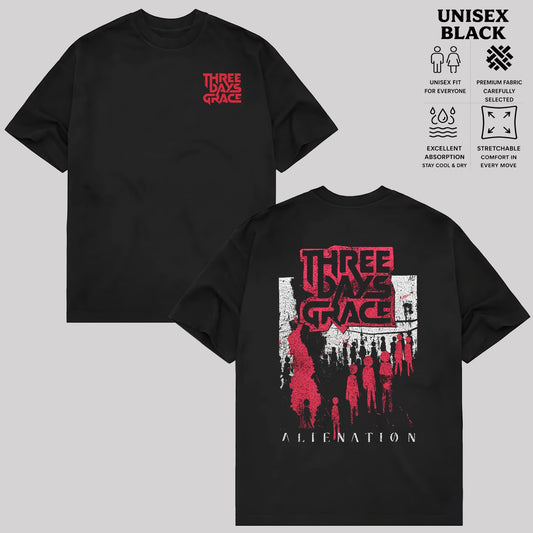 Vintage Three Days Grace Alienation Tour T-shirt & hoodie
