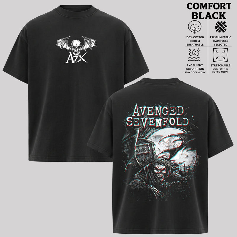 Avenged Sevenfold The Nightmare Is Red Tour  T-shirt & Hoodie