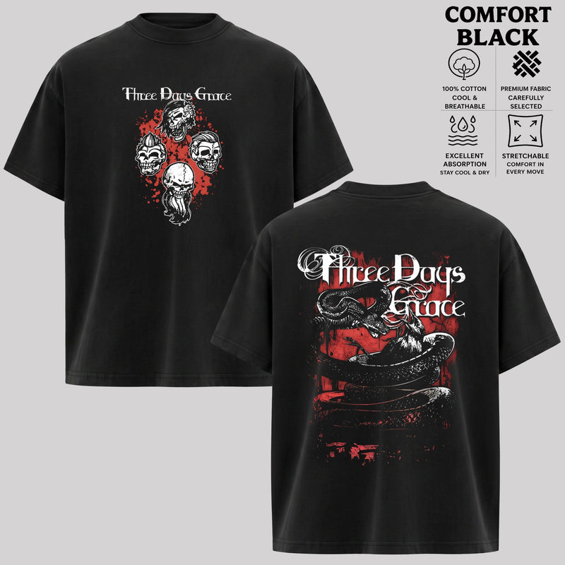 Three Days Grace T Shirt Tee men And Women T-shirt & hoodie
