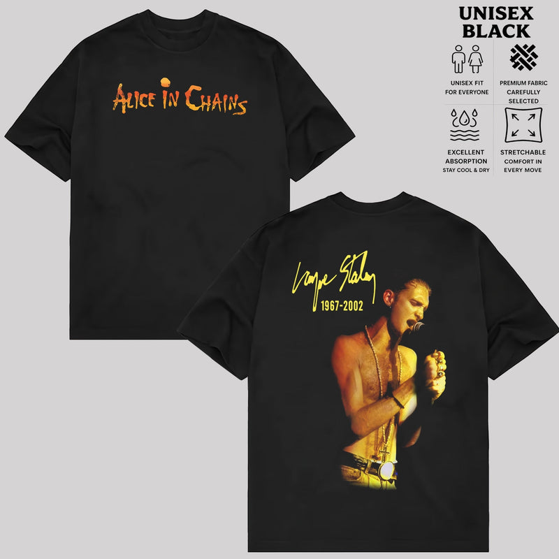 Vintage Layne Staley Alice In Chains 2002 T-Shirt & Hoodie