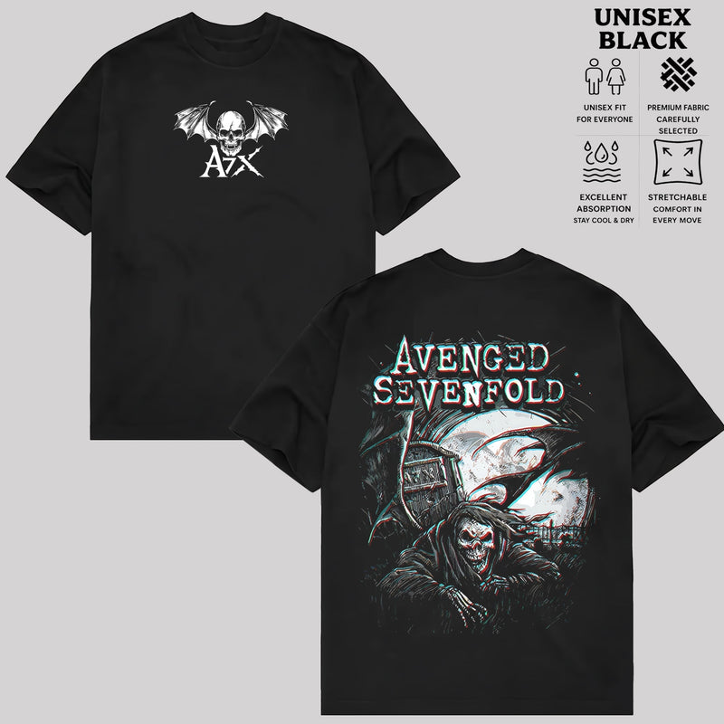 Avenged Sevenfold The Nightmare Is Red Tour  T-shirt & Hoodie