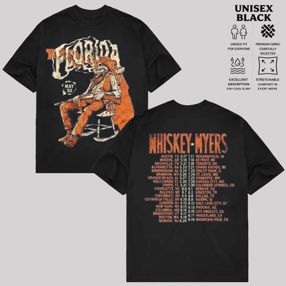 Whiskey Myers Soundwaves Bridgeport CT 2026 Concert Tour T-Shirt & Hoodie