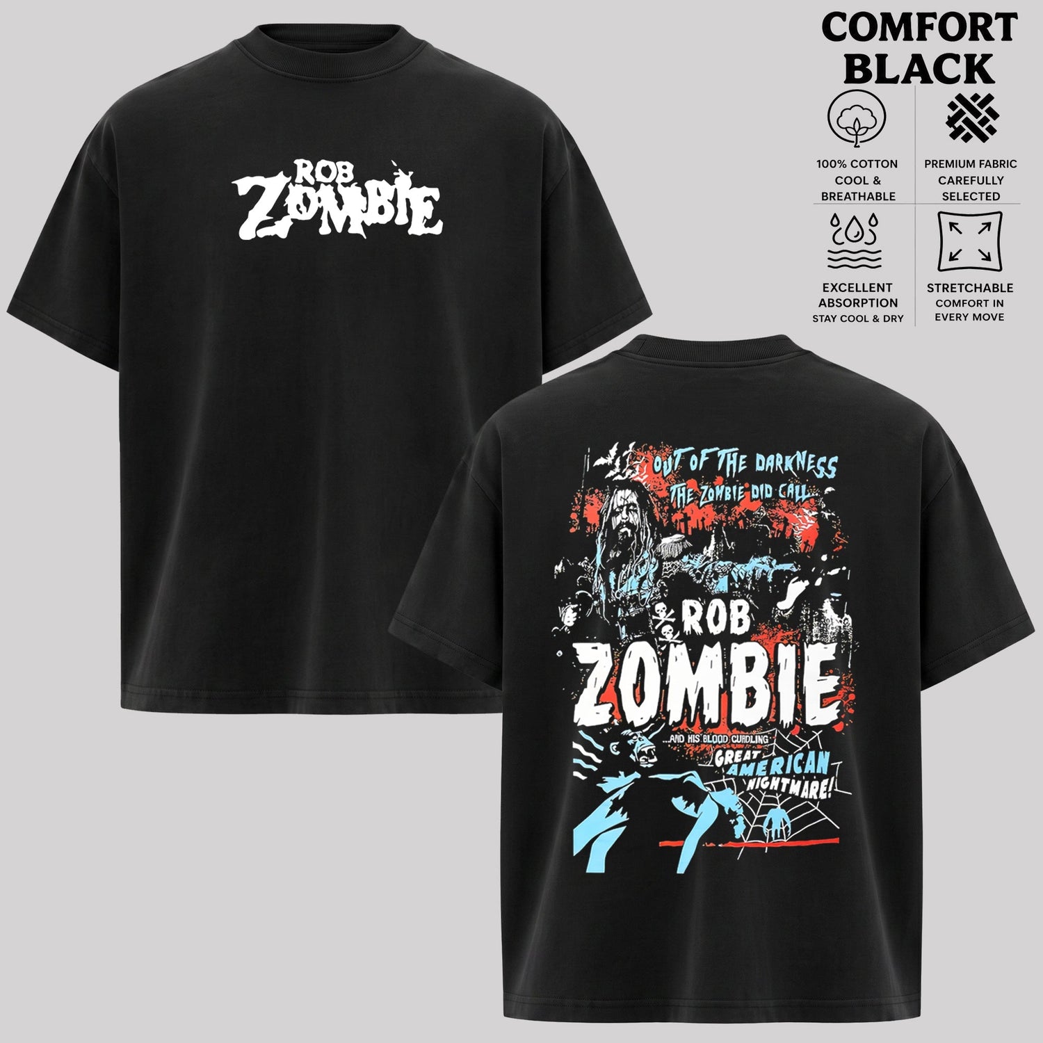 Vintage Rob Zombie Zombie Call T-Shirt & Hoodie