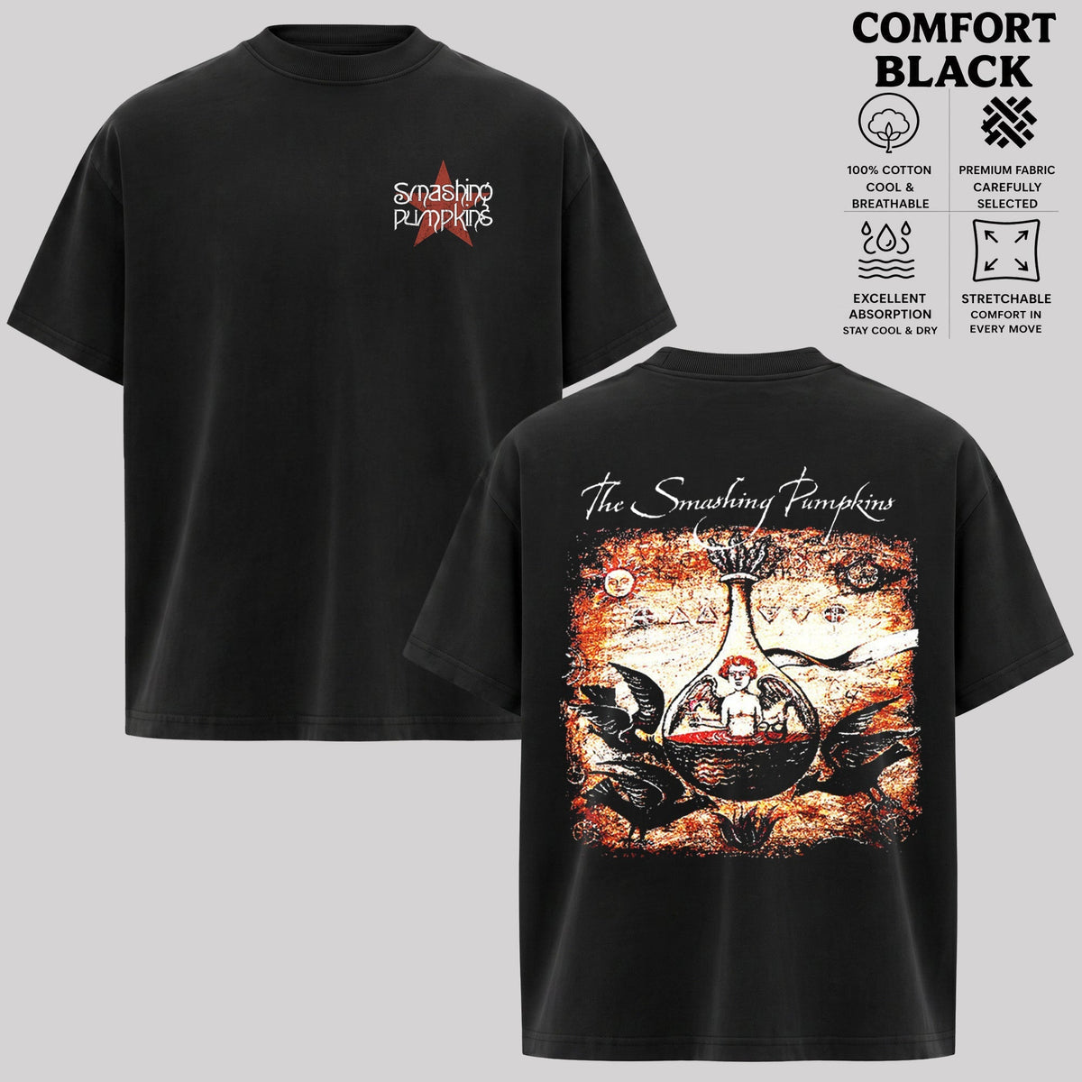 The Smashing Pumpkins Angel Artwork T-Shirt & Hoodie