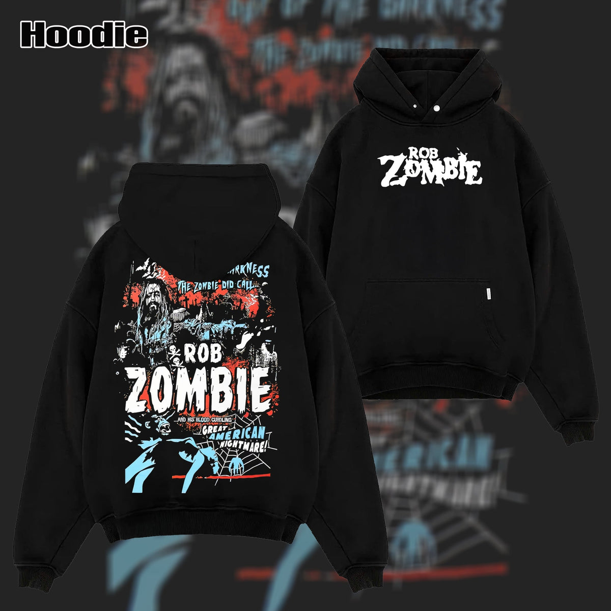 Vintage Rob Zombie Zombie Call T-Shirt & Hoodie