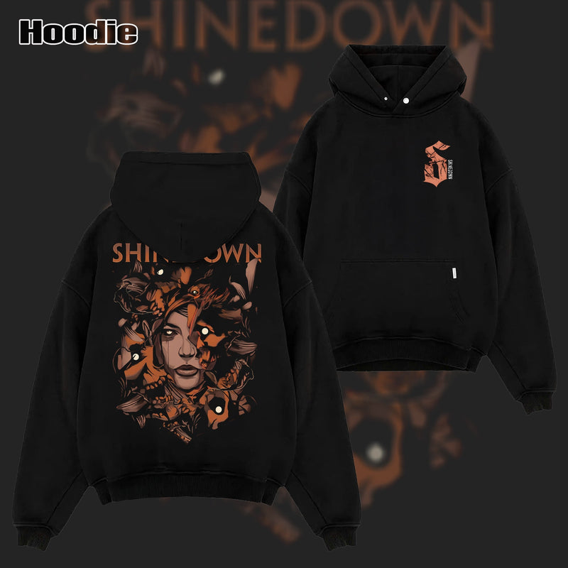 Vintage Shinedown My Monsters Are Real by Wildner Lima T-shirt & Hoodie