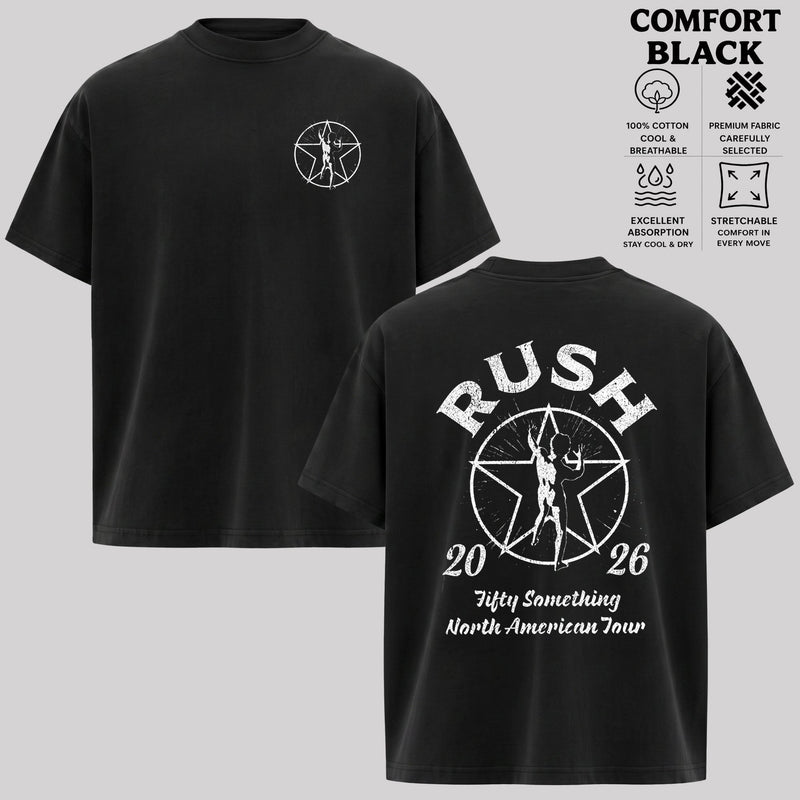 Rush Concert Merchandise Shirt & Hoodie