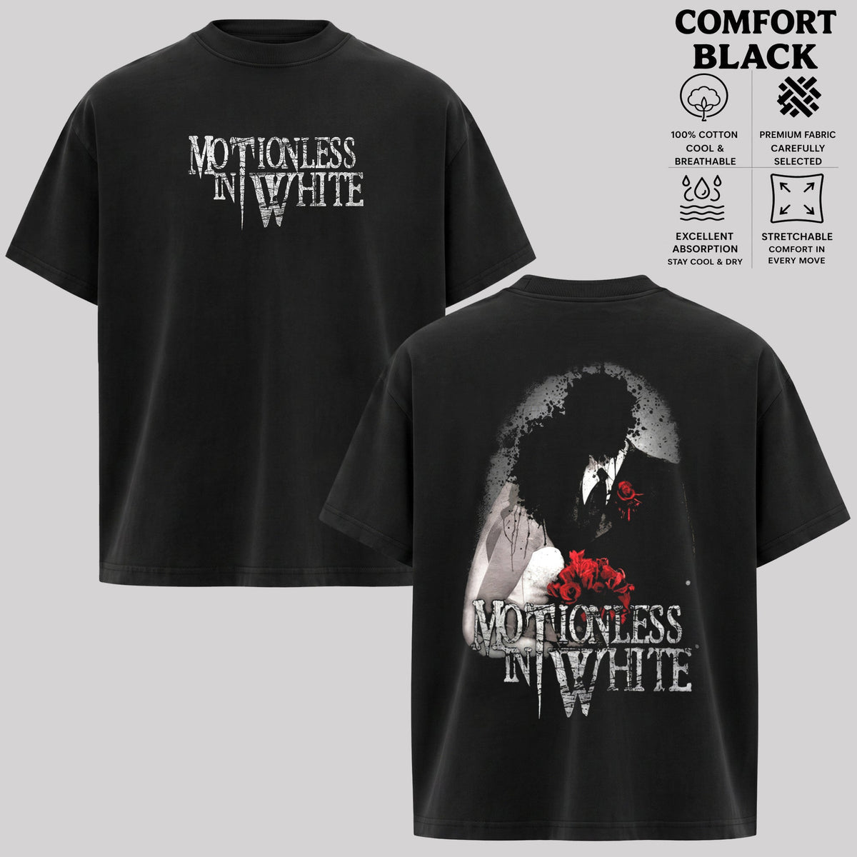 Motionless In White Gothic Wedding T-Shirt & Hoodie