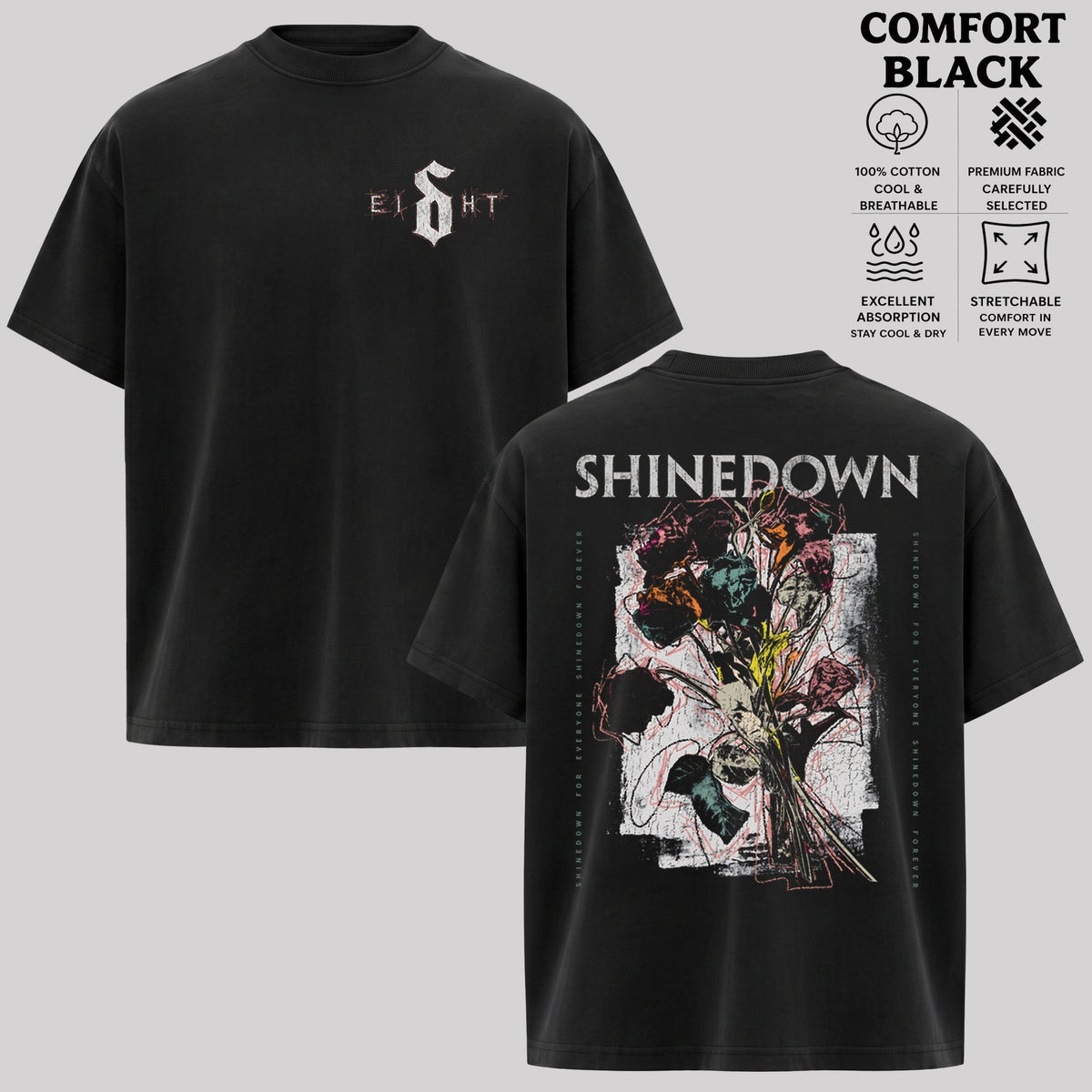 Shinedown Planet Zero T-shirt & Hoodie