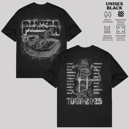 Pantera Tour 2025 Graphic T-Shirt & Hoodie