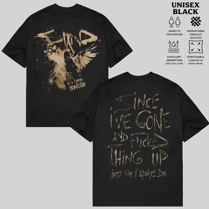 Retro Staind Band Angel Wings 2 side T-shirt  & Hoodie