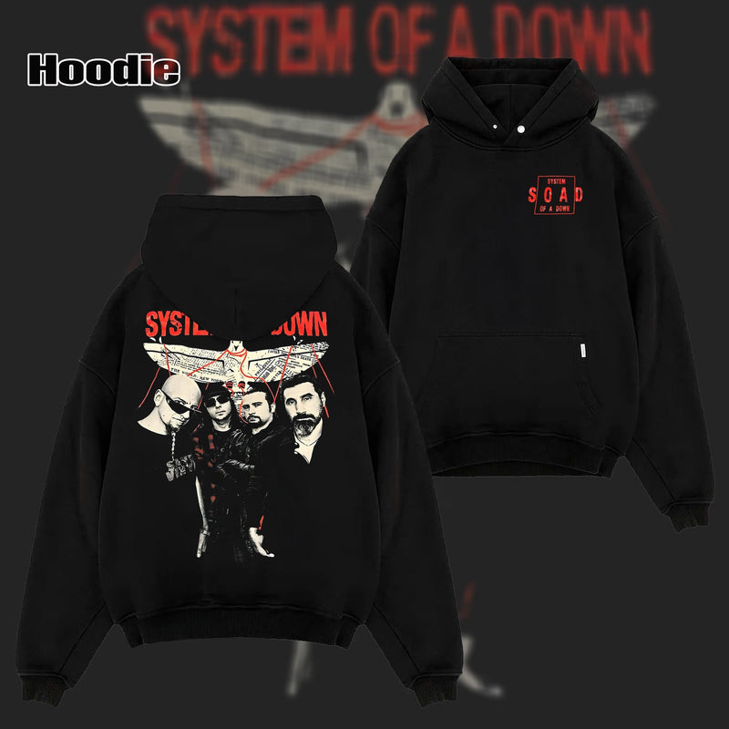 Vintage System of a Down Band  T-Shirt & Hoodie