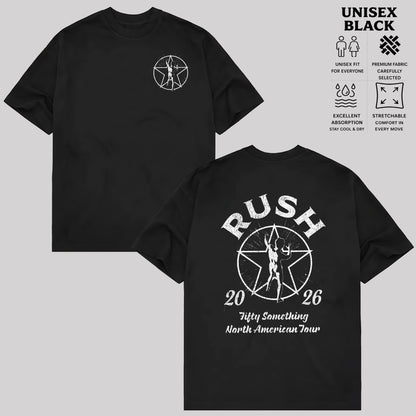 Rush Concert Merchandise Shirt & Hoodie