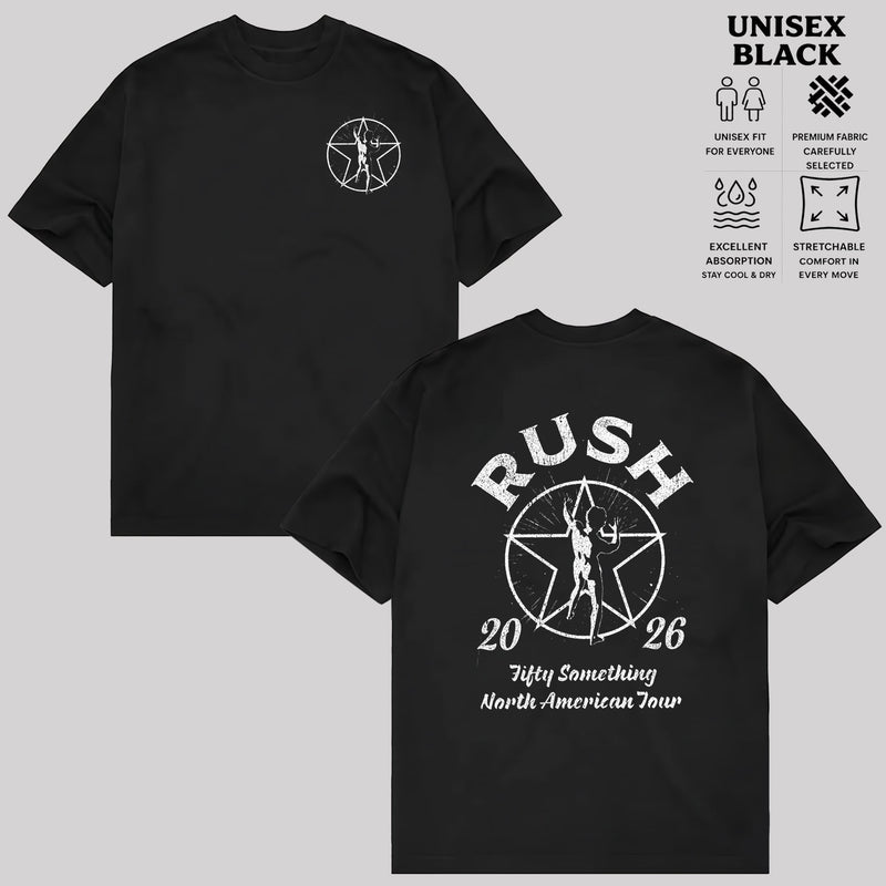 Rush Concert Merchandise Shirt & Hoodie