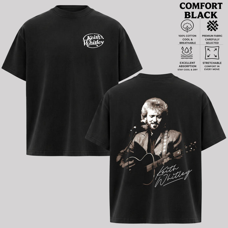 Vintage 80s Country Vibes with Keith Whitley Tee