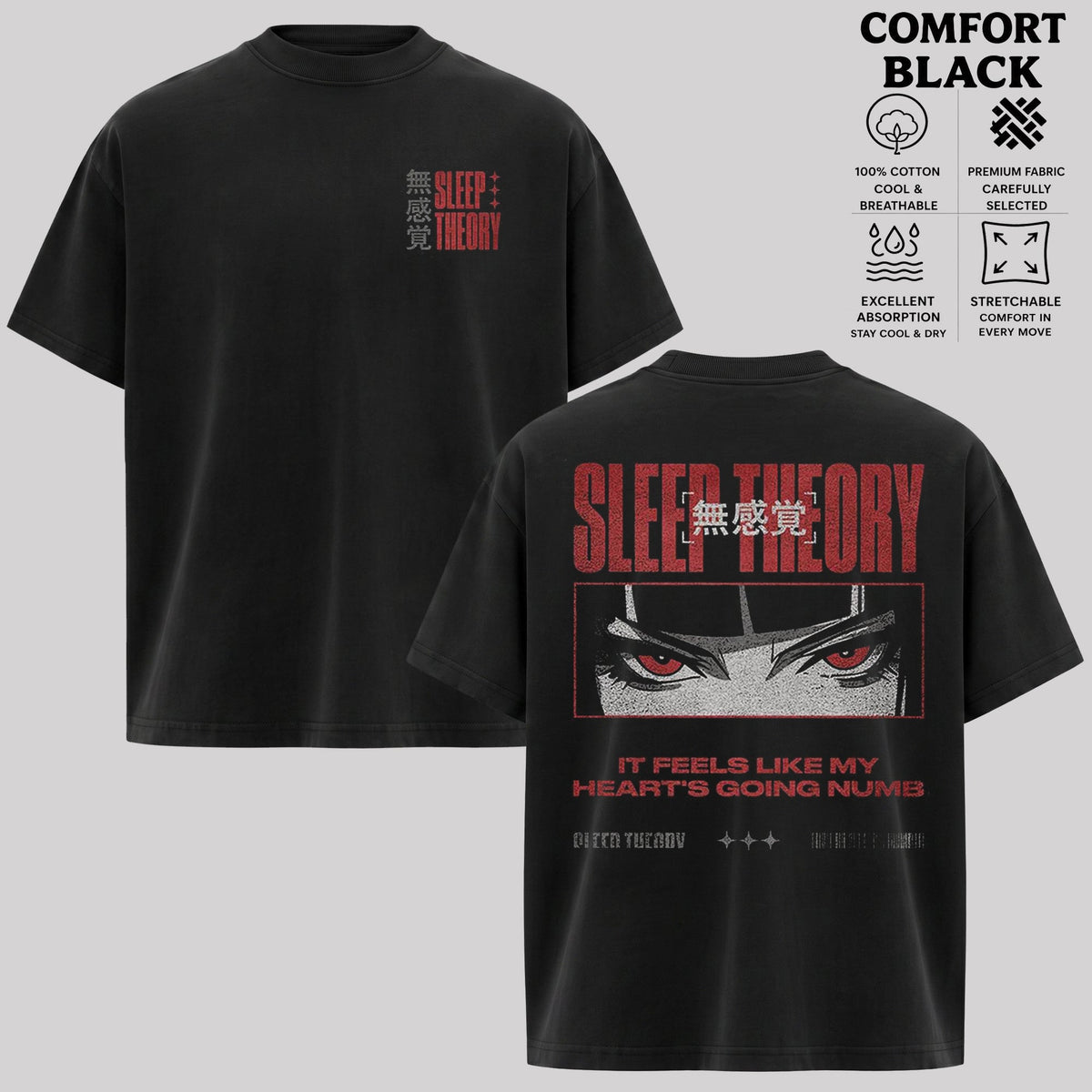 Sleep Theory Anime Style Shirt & Hoodie