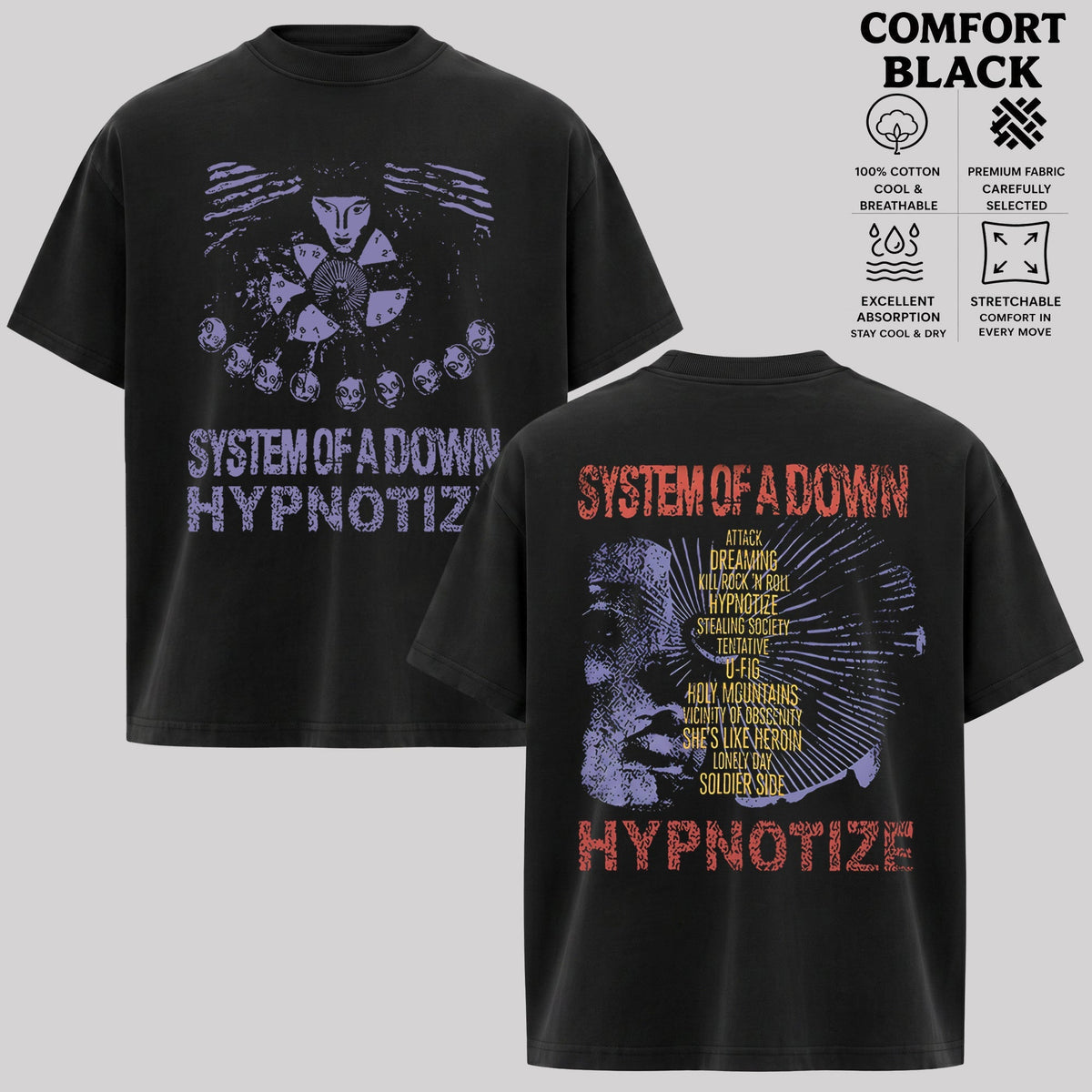 System Of A Down Hypnotize Album T-Shirtt & Hoodie