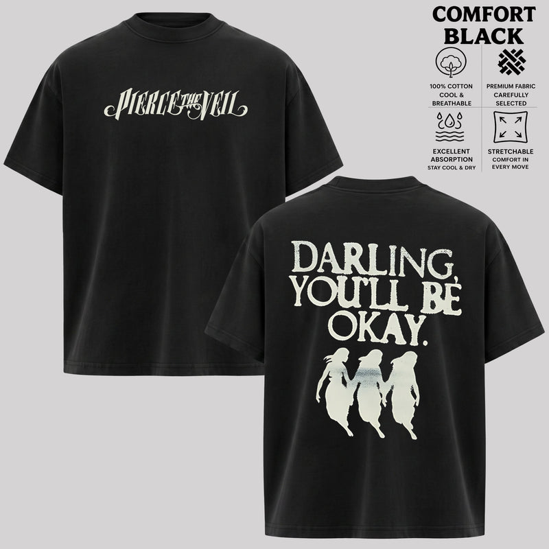 Pierce the Veil Darling You'll Be Okay Graphic T-Shirt & Hoodie