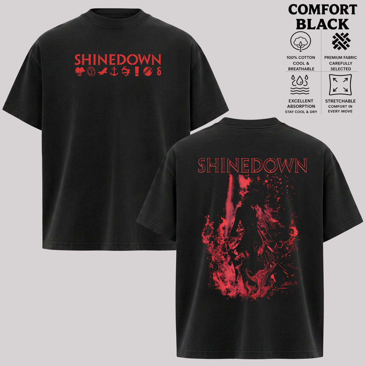Vintage Shinedown Devil's In The Next Room T-shirt & Hoodie