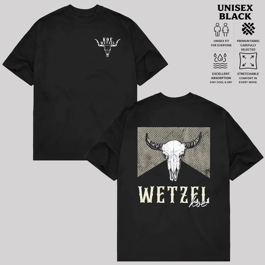 Vintage Koe Wetzel Bull Skull T-Shirt & Hoodie