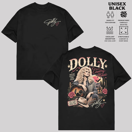 Dolly Parton Retro Graphic T-Shirt & Hoodie