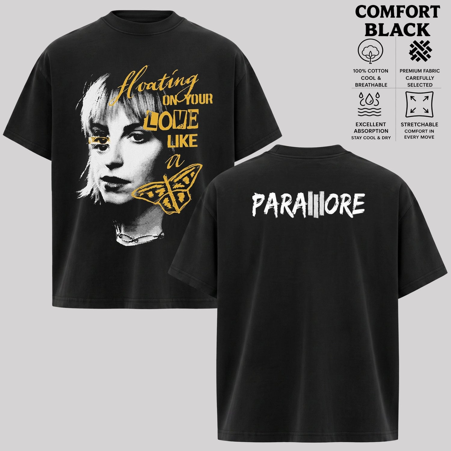Paramore Hayley Williams Graphic T-Shirt & Hoodie