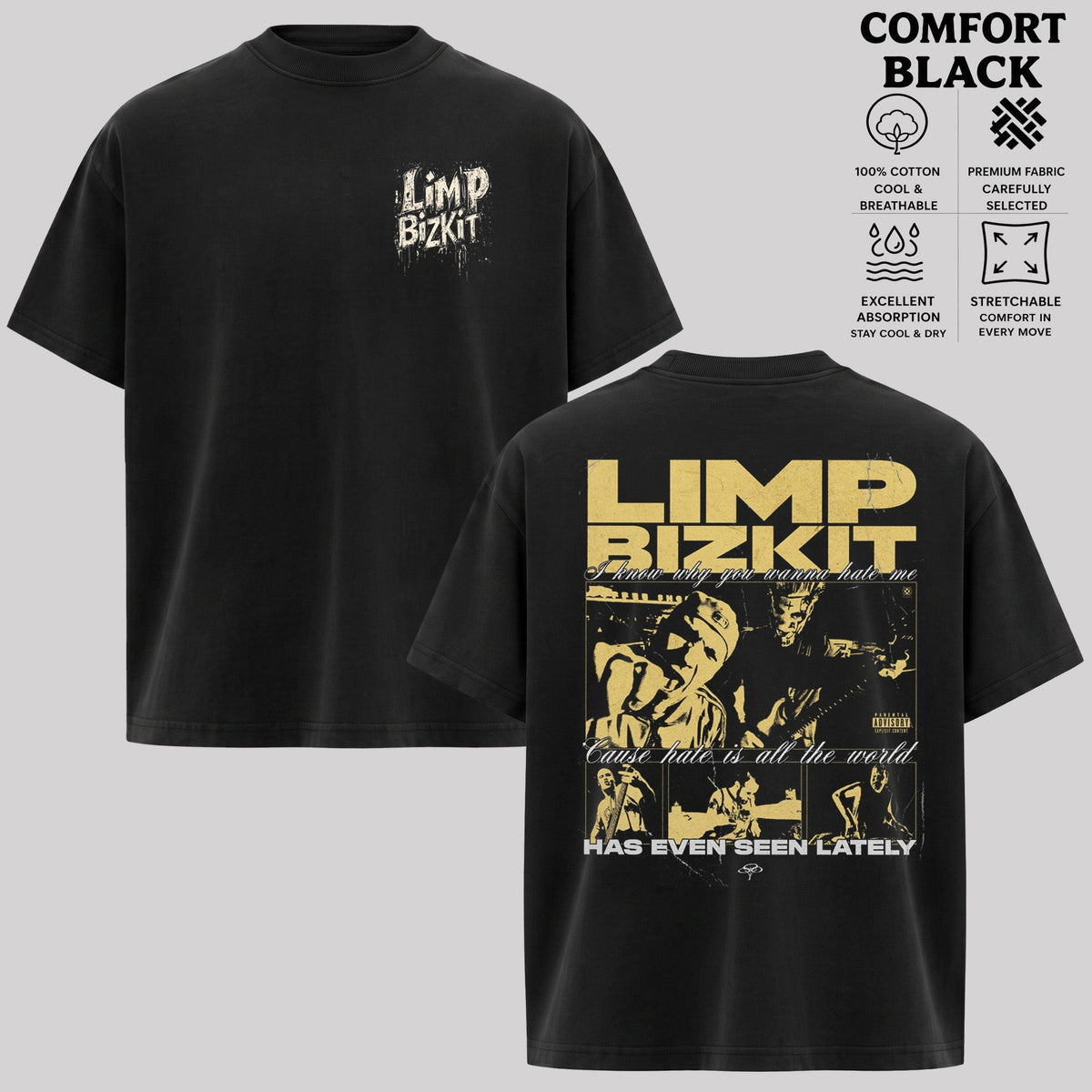 Limp Bizkit Vintage Graphic T-Shirt & Hoodie
