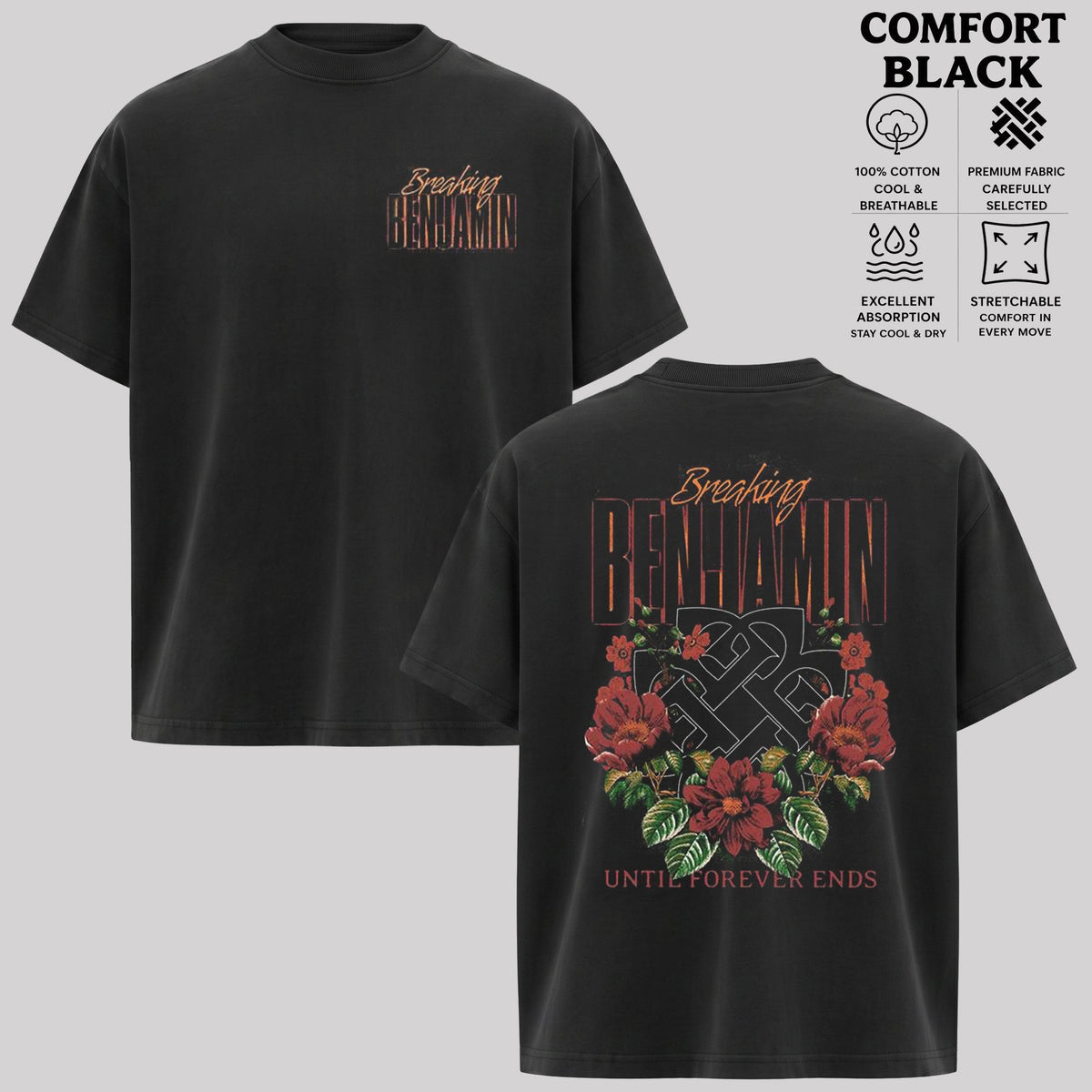 Breaking Benjamin Until Forever Ends T-Shirt & Hoodie