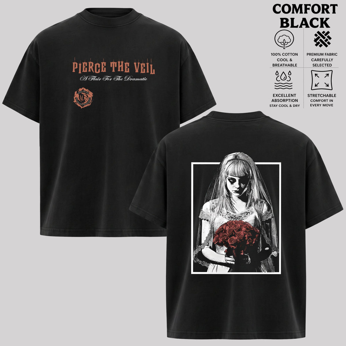 Pierce the Veil A Flair for the Dramatic Graphic T-Shirt & Hoodie