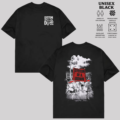 System Of A Down Protest Art T-Shirt & Hoodie