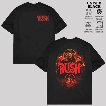 Rush Classic Rock Fan Tee T-shirt & Hoodie